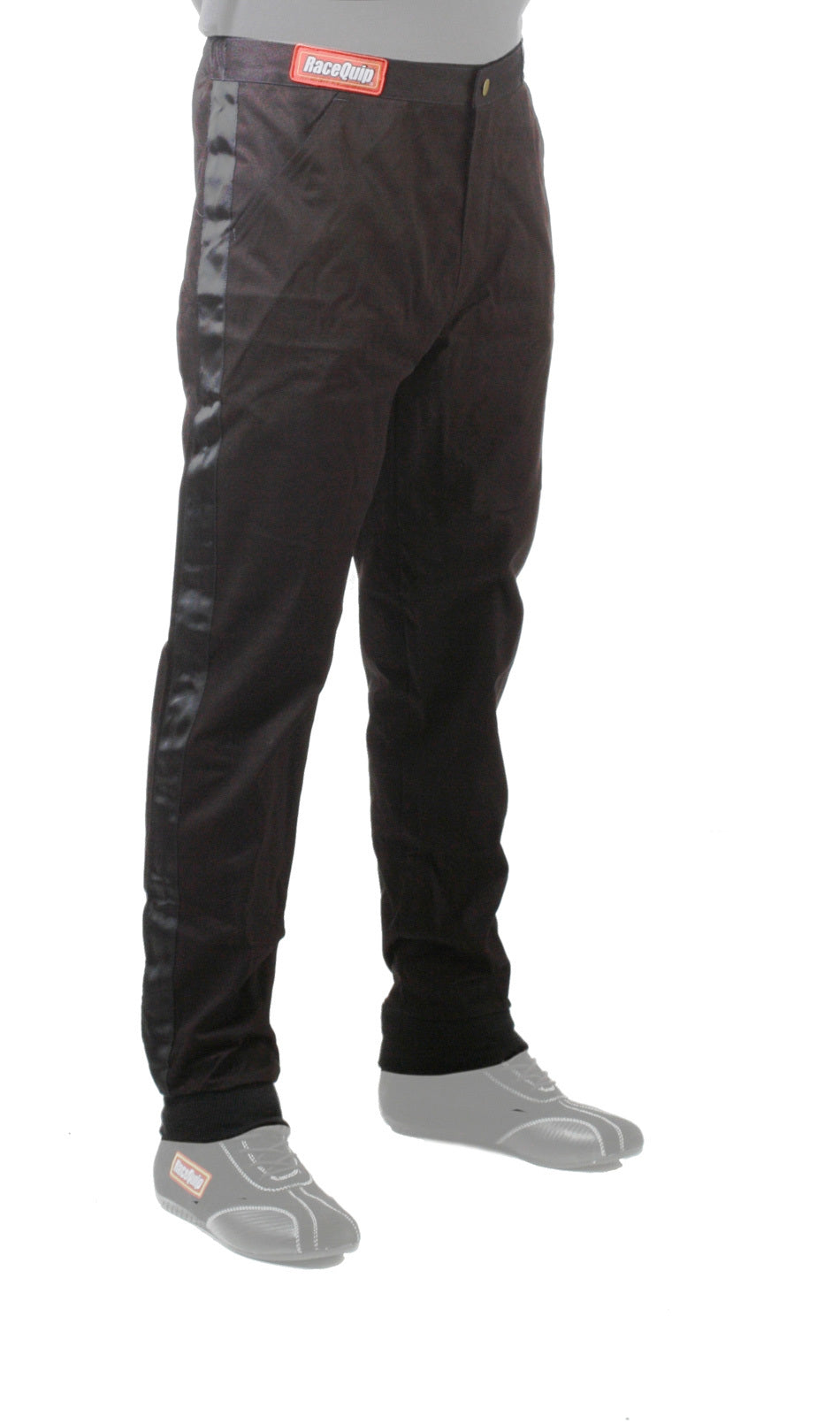 Black Pants Kids Single Layer Large Black Trim Driving Pants Racequip