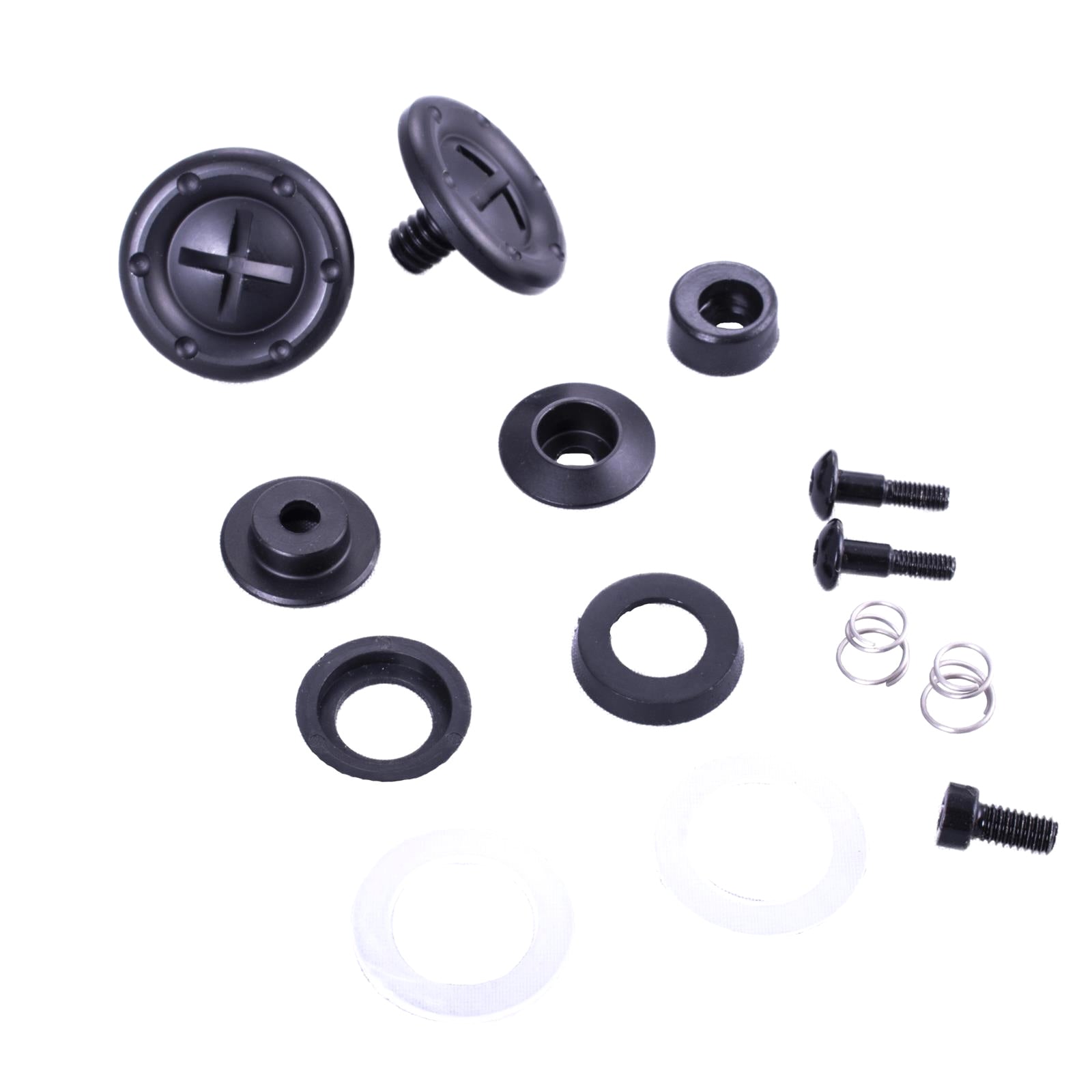 Shiled Hardware Kit Pro Vesta Black Helmet Components Racequip