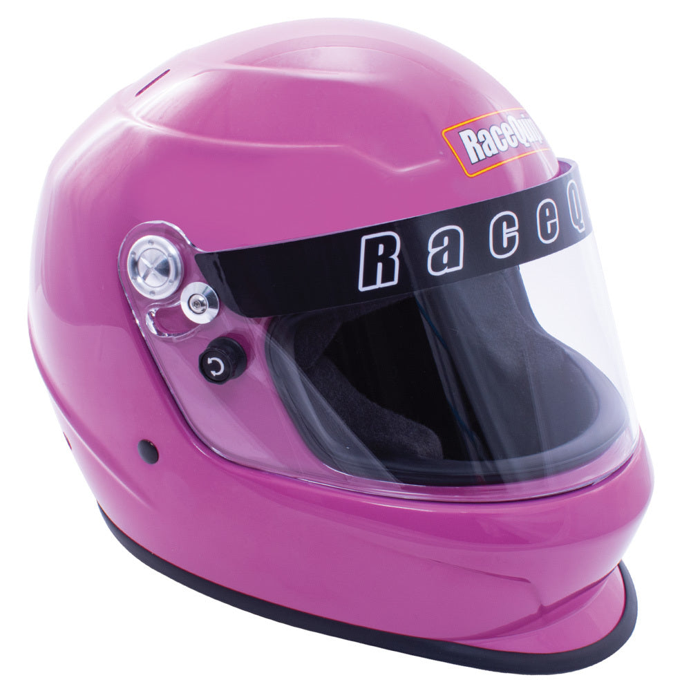 Helmet Pro Youth Gloss Hot Pink SFI24.1 2020 Helmets Racequip