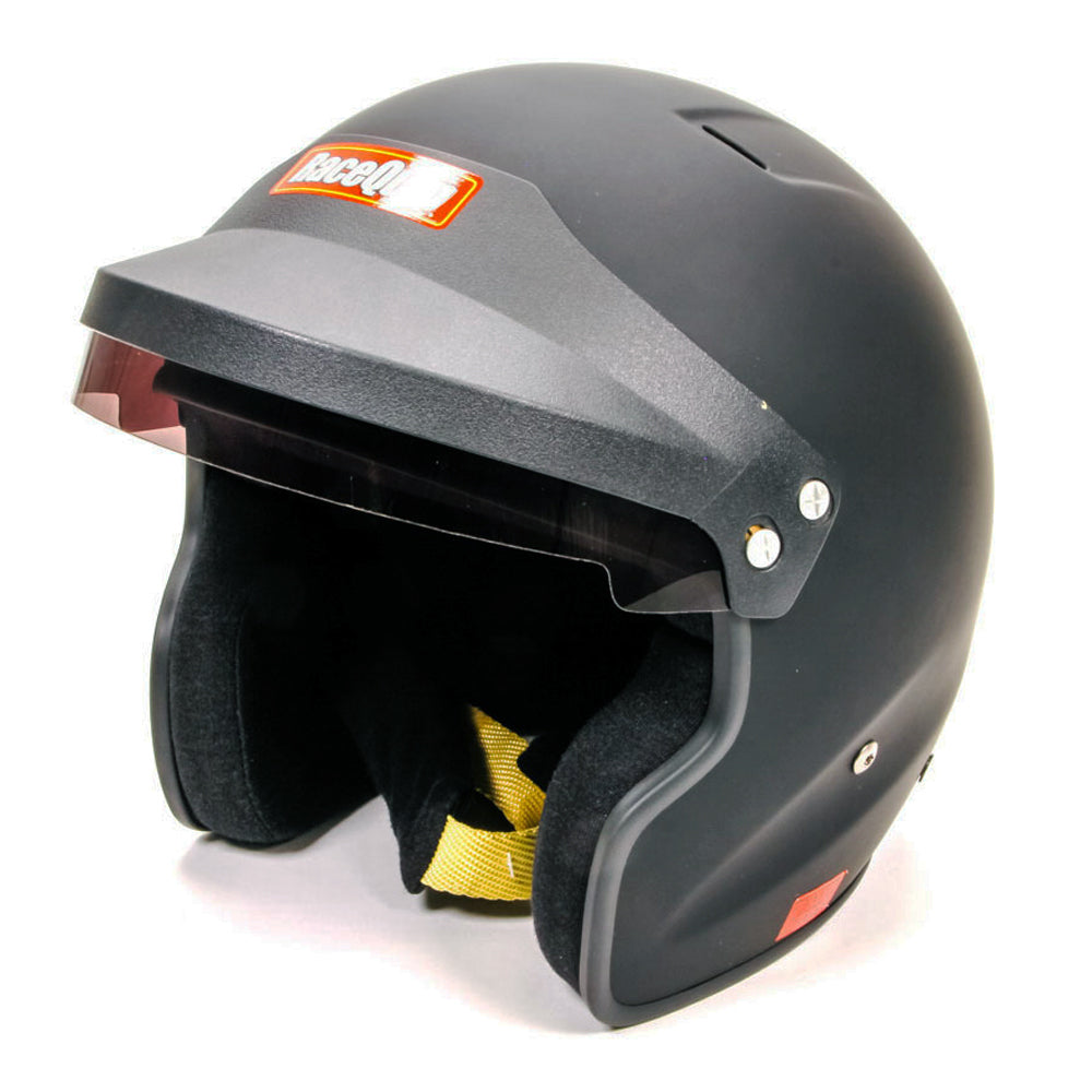 Helmet Open Face X-Large Black SA2020 Helmets Racequip