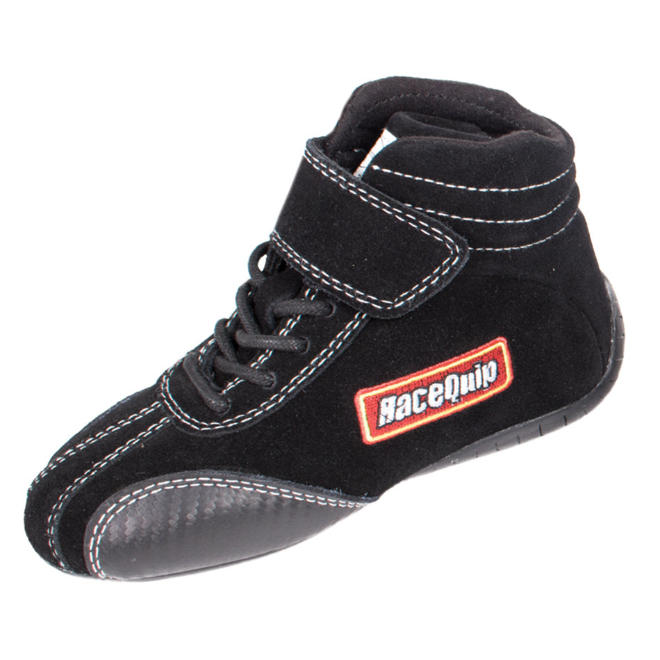Shoe Ankletop Black Kids Size 10 SFI 3.3/6 Driving Shoes and Boots Racequip
