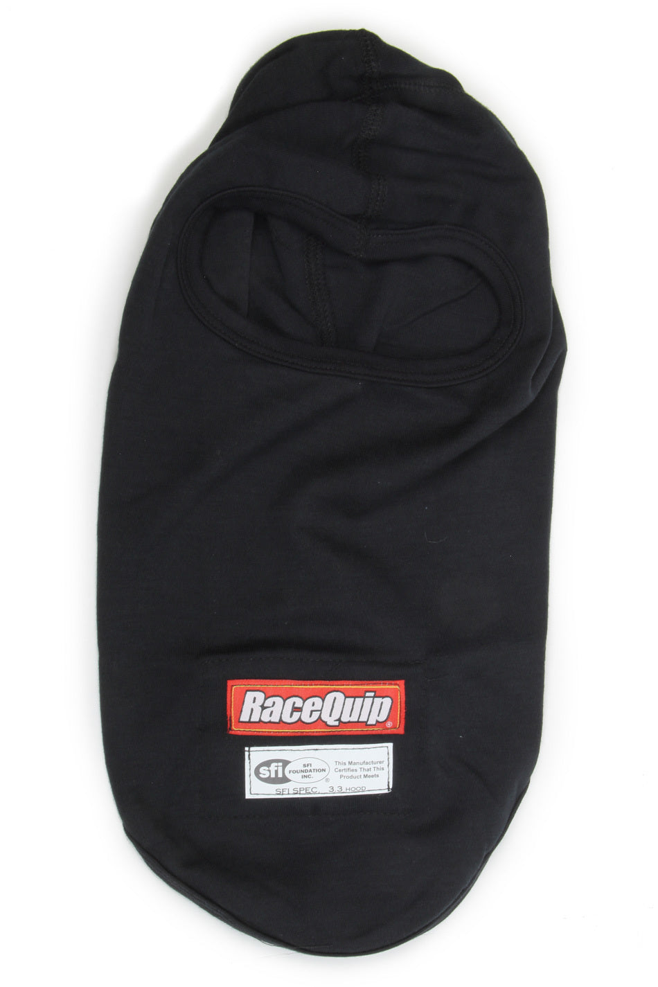 Headsock FR Black Single Layer SFI 3.3 Head Socks Racequip
