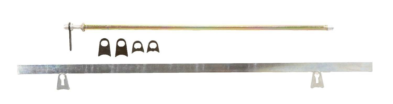 Window Net Mount Kit Spring Loaded Flat Bar Window Net Brackets and Mounting Kits Racequip