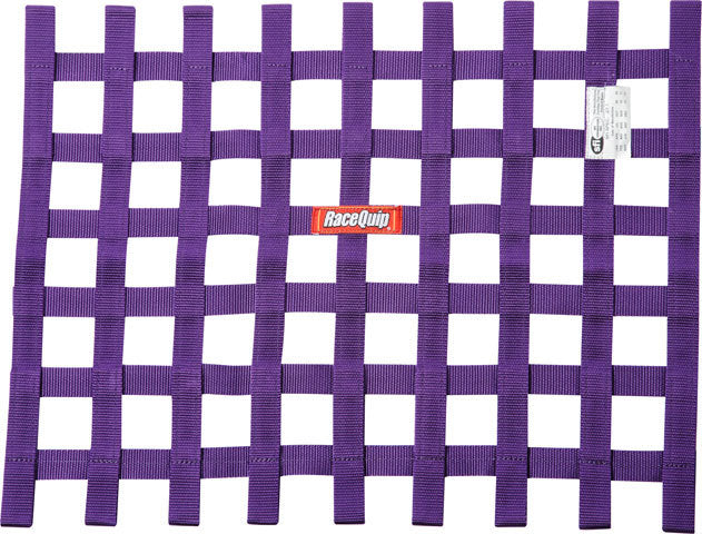 Ribbon Window Net SFI Purple Window Nets Racequip