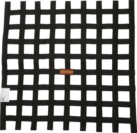 Ribbon Net 24x24 SFI Black Window Nets Racequip