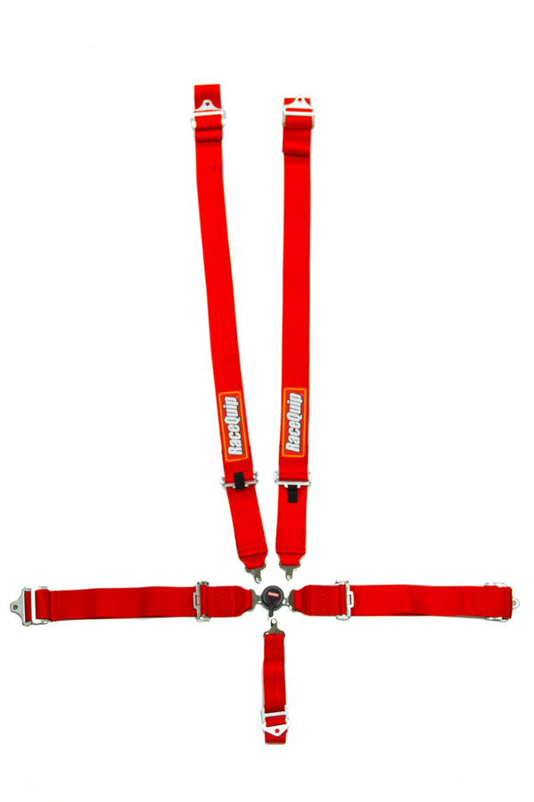 5pt Harness Camlock SFI Sportsman Red Seat Belts and Harnesses Racequip