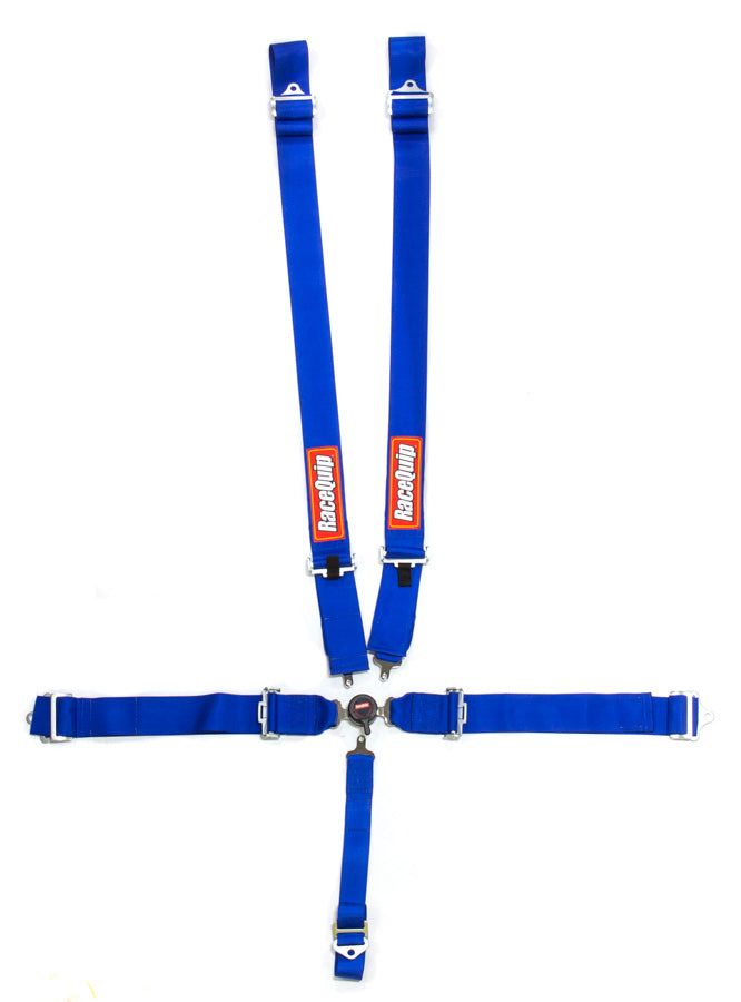 5pt Harness Camlock SFI Sportsman Blue Seat Belts and Harnesses Racequip