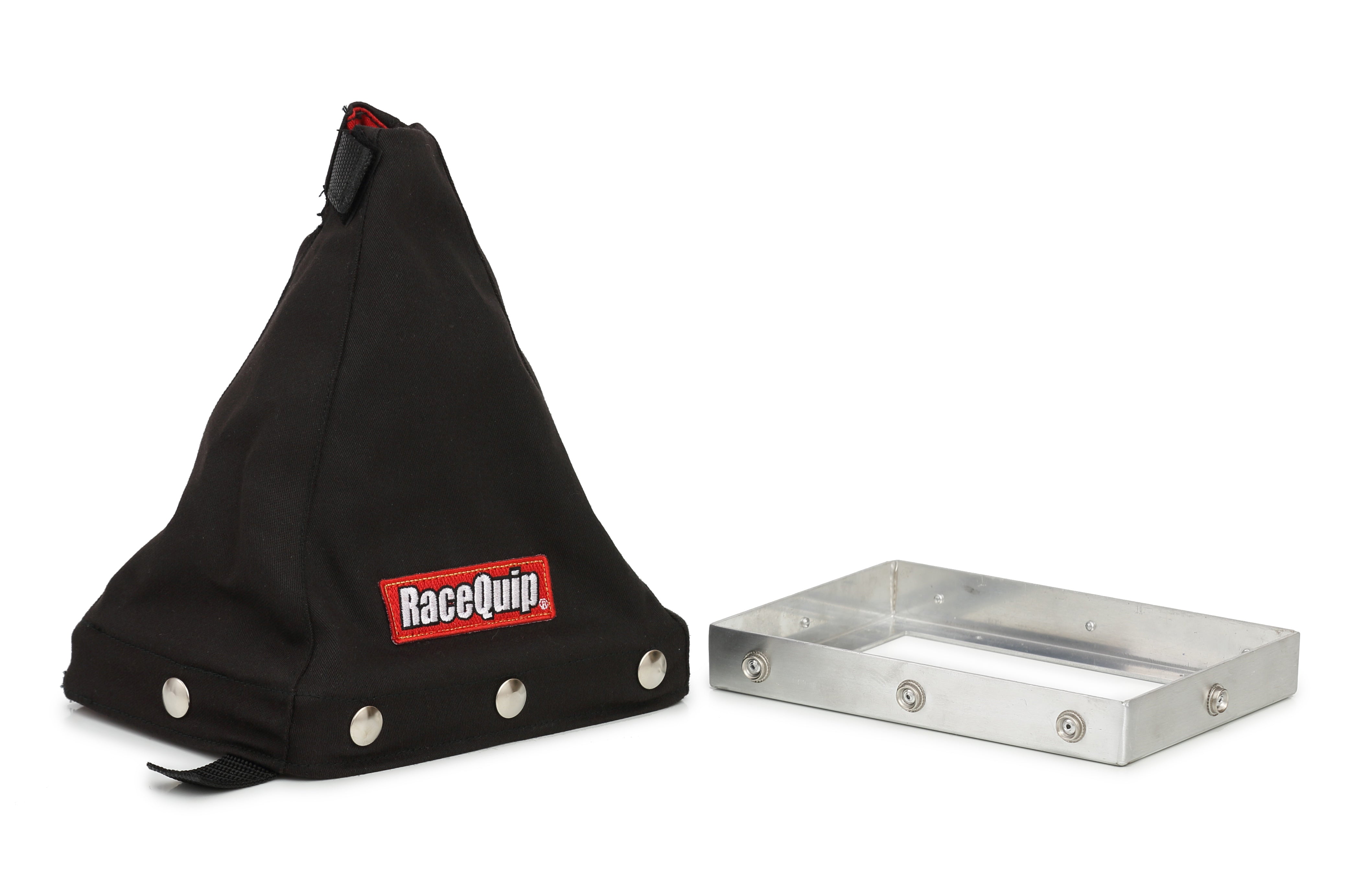Shifter Boot FR Medium 9in Tall Shifter Boots and Rings Racequip