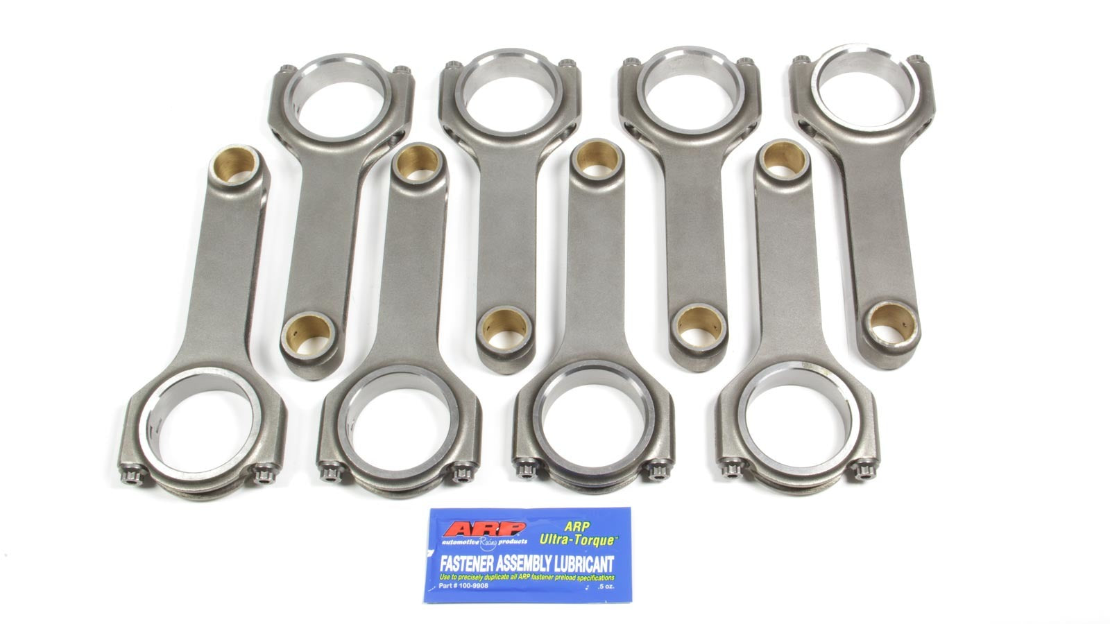 BBC 4340 Forged H-Beam Rods 6.700 w/ARP2000 Connecting Rods Scat Cranks