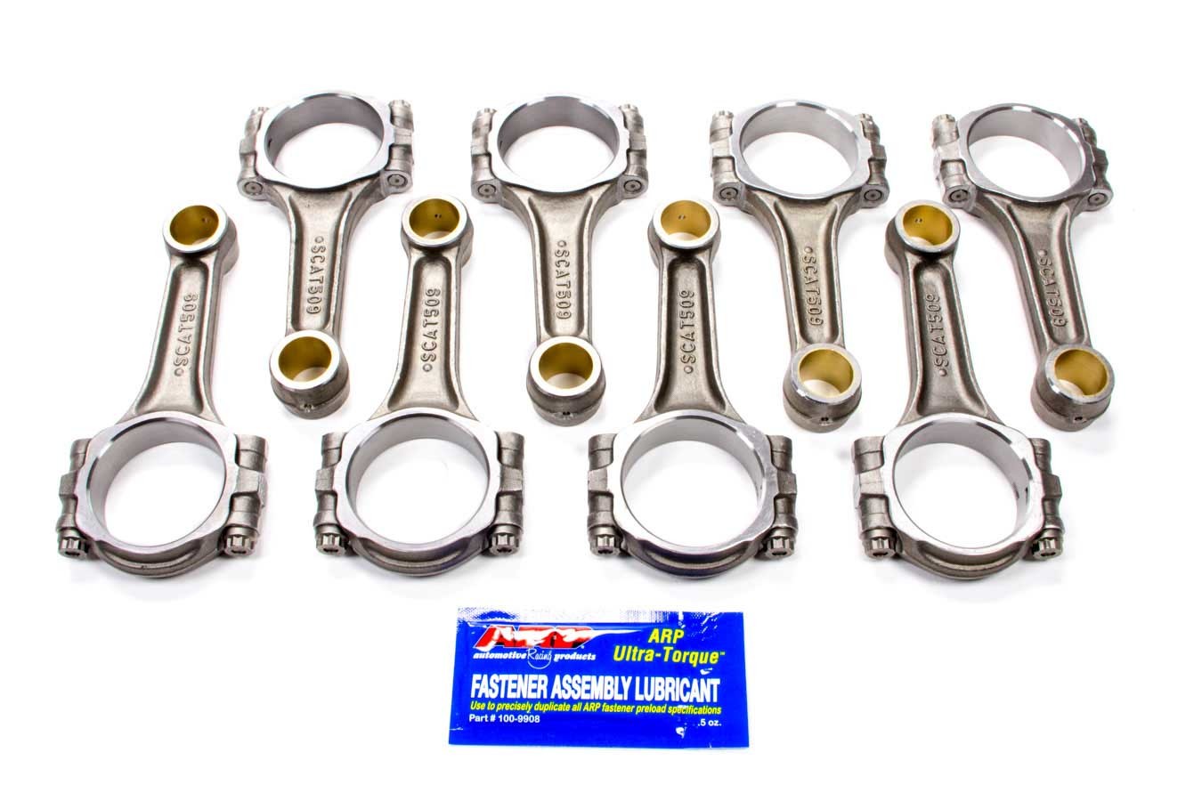 SBF 4340 Forged I-Beam Rods 5.090 Connecting Rods Scat Cranks