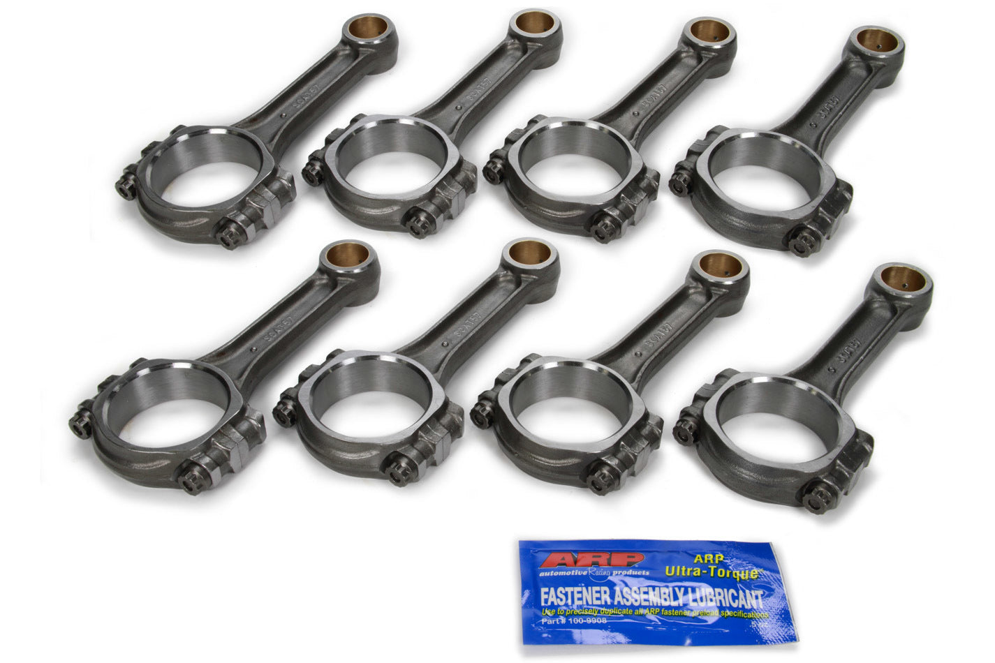 SBC 4340 Forged I-Beam Rods 6.000 Press Fit Connecting Rods Scat Cranks