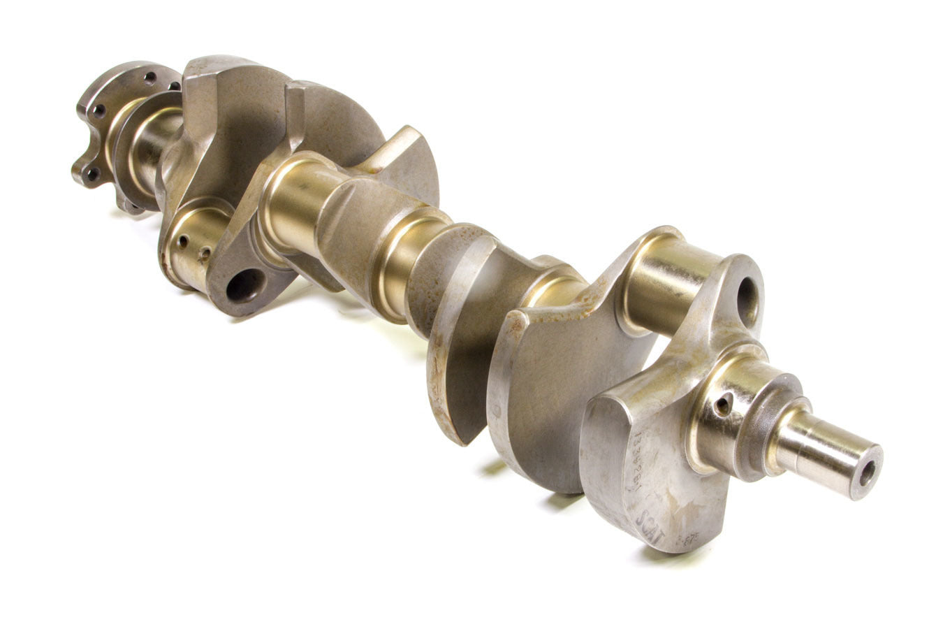 SBC L/W 4340 Forged Crank - 3.875 Stroke Crankshafts Scat Cranks