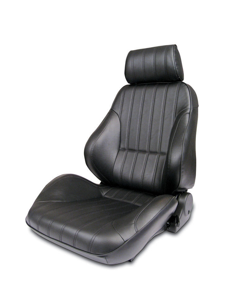 Rally Recliner Seat - LH - Black Vinyl Seats Scat Cranks