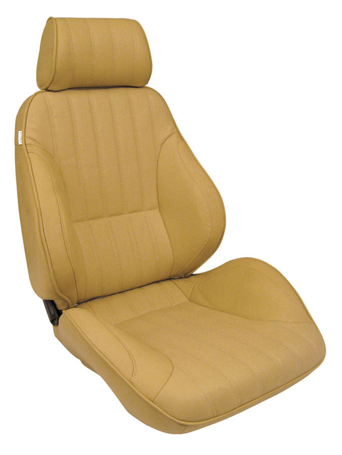 Rally Recliner Seat - RH - Beige Vinyl Seats Scat Cranks