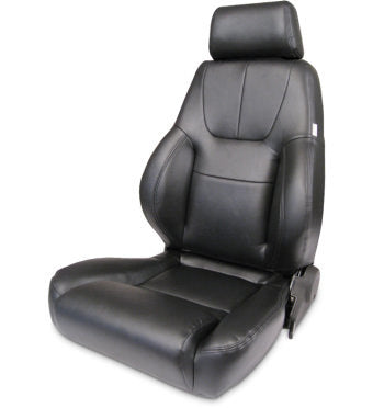 Elite Lumbar Seat - LH - Black Vinyl Seats Scat Cranks