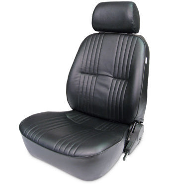 PRO90 Recliner Seat w/ Headrest - LH Black Vnyl Seats Scat Cranks