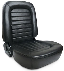 Classis Muscle Car Seat - RH - Black Vinyl Seats Scat Cranks