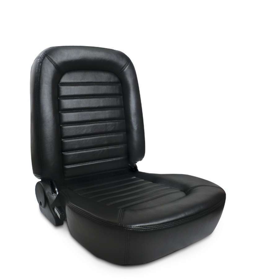 Classis Muscle Car Seat - RH - Black Vinyl Seats Scat Cranks