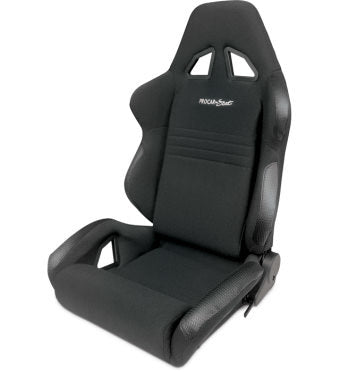 Rave Sport Recliner Seat - LH - Black Velour Seats Scat Cranks