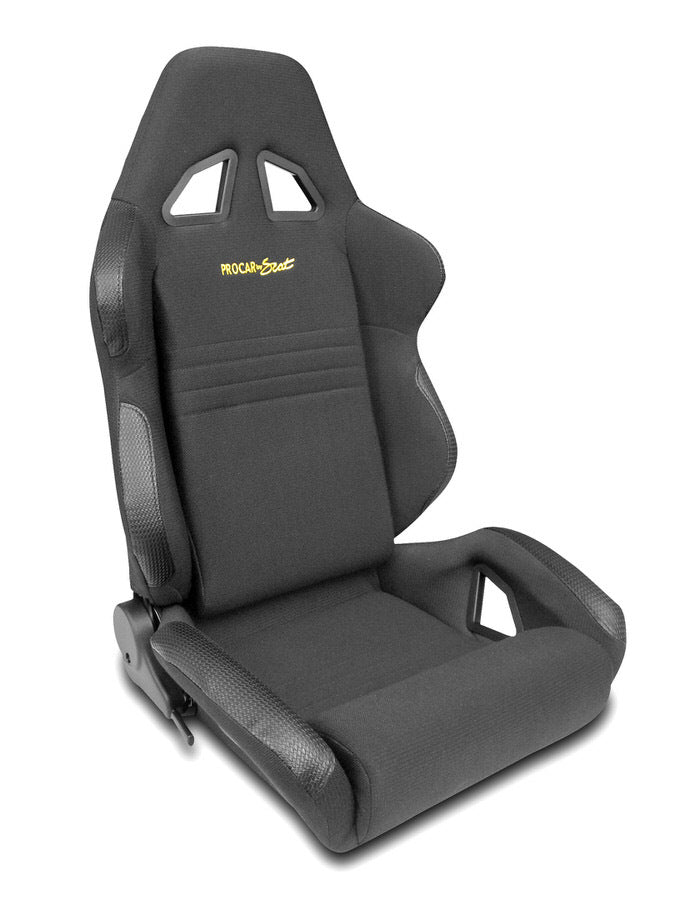 Rave Sport Recliner Seat - RH - Black Velour Seats Scat Cranks