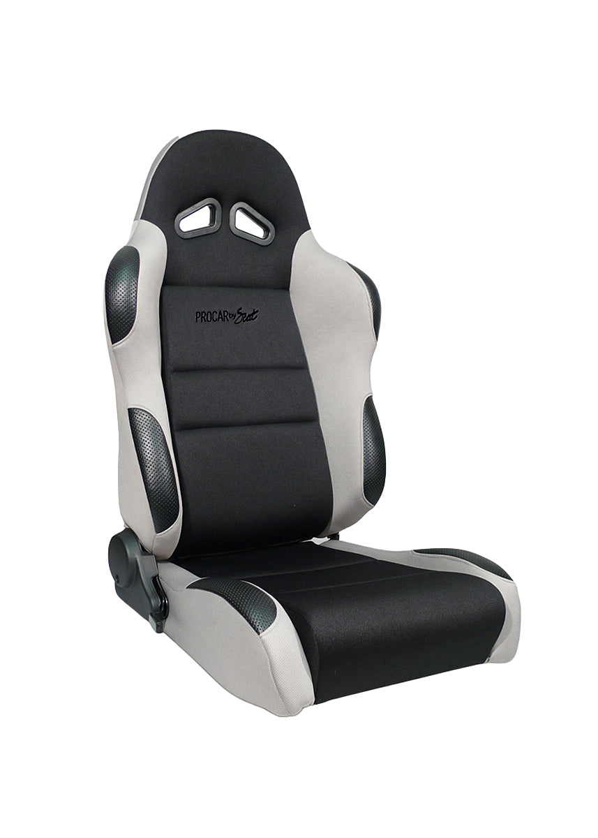 Sportsman Racing Seat - Left - Gray Velour Seats Scat Cranks