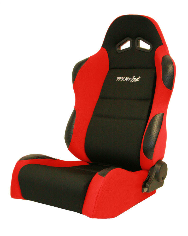Sportsman Racing Seat - Left - Red Velour Seats Scat Cranks