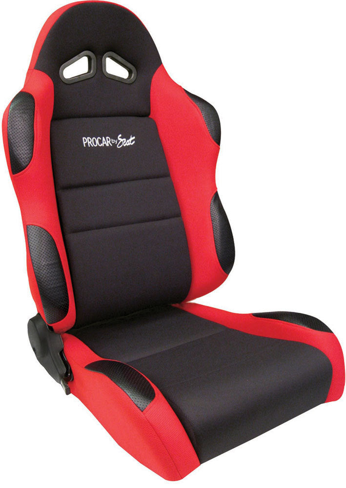 Sportsman Racing Seat - Right - Red Velour Seats Scat Cranks