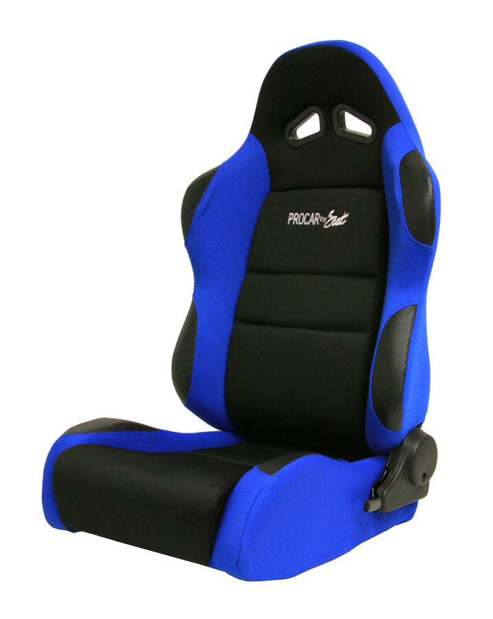 Sportsman Racing Seat - Left - Blue Velour Seats Scat Cranks