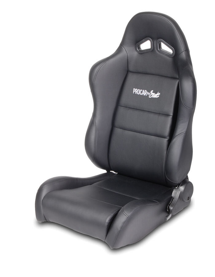Sportsman Racing Seat - Left - Blk Syn Leather Seats Scat Cranks