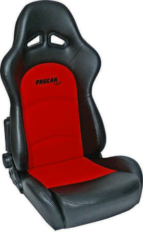Sportsman Pro Racing Seat - Red/Black Seats Scat Cranks