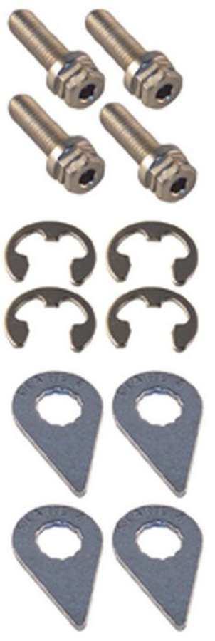 Turbo Locking Bolt Kit - 8mm x 1.25 x 25mm (4) Turbocharger Fastener Kits Stage 8