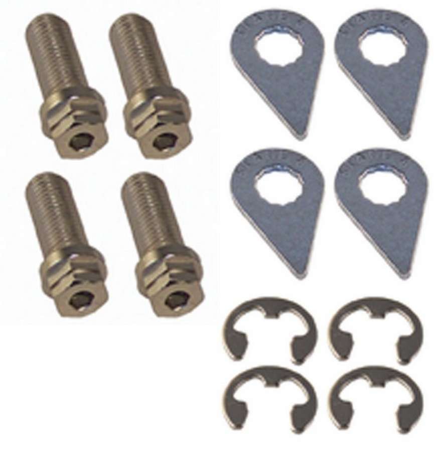 Turbo Locking Bolt Kit - 10mm x 1.25 x 25mm (4) Turbocharger Fastener Kits Stage 8