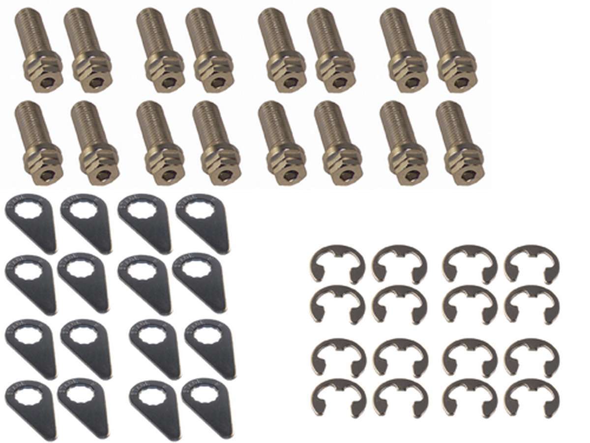 Header Bolt Kit - 6pt. 10mm-1.50 x 25mm (16) Exhaust Manifold/Header Fastener Kits Stage 8