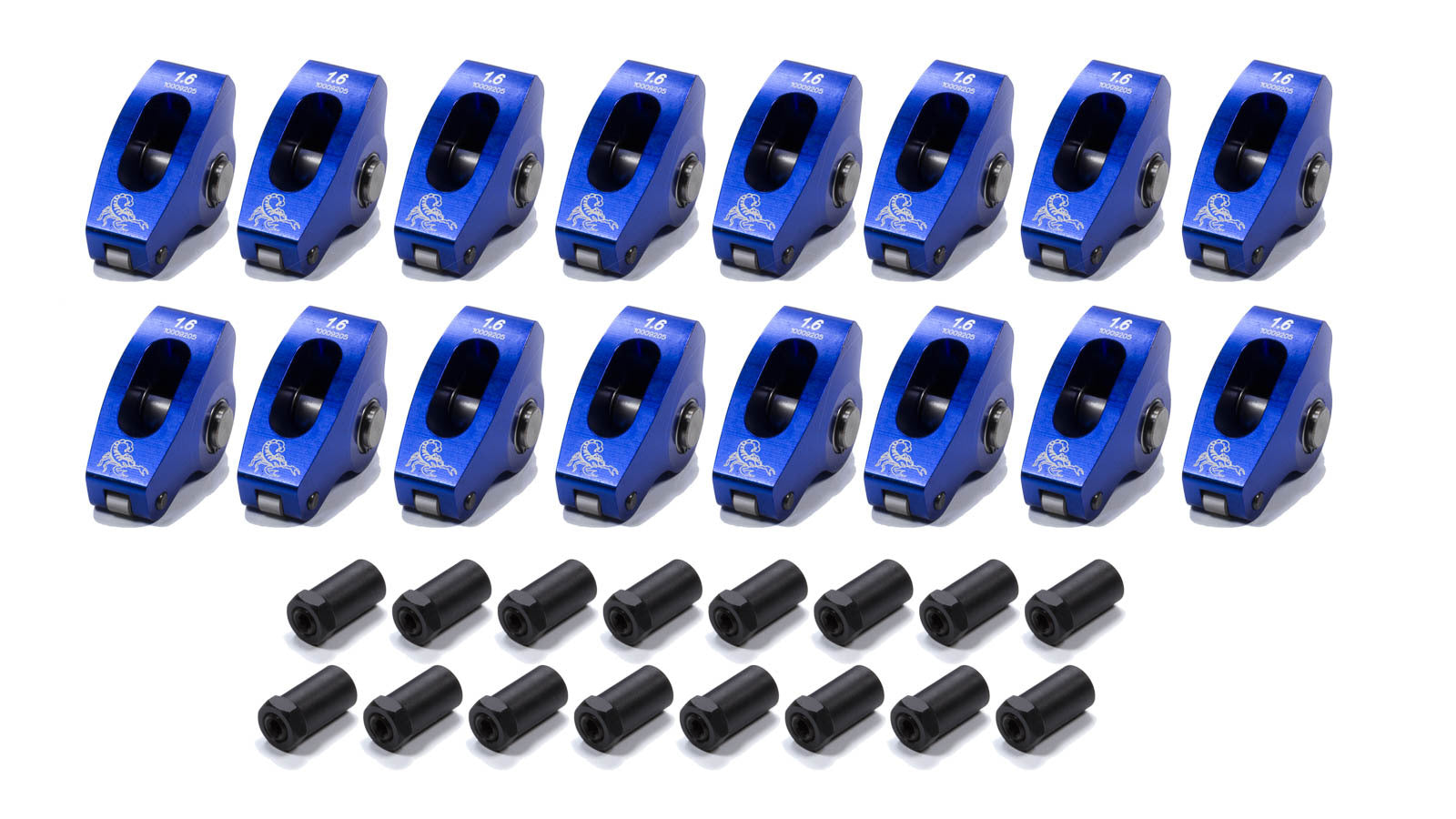 Olds V8 Roller R/A Set 1.6 Ratio 3/8 Stud Rocker Arms and Components Scorpion Performance