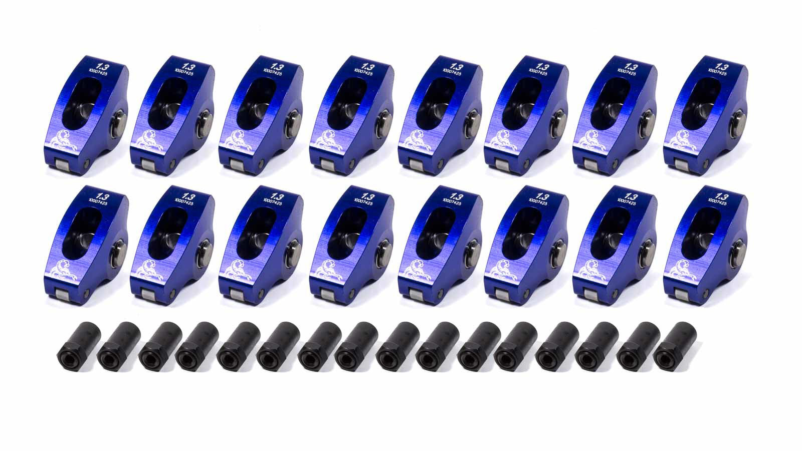 BBC Roller Rocker Arm Set 1.7 Ratio 7/16 Stud Rocker Arms and Components Scorpion Performance