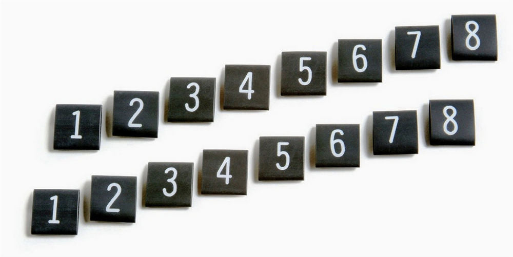 Shrink Sleeve W/Numbers Shrink Sleeve Tubing Taylor Cable