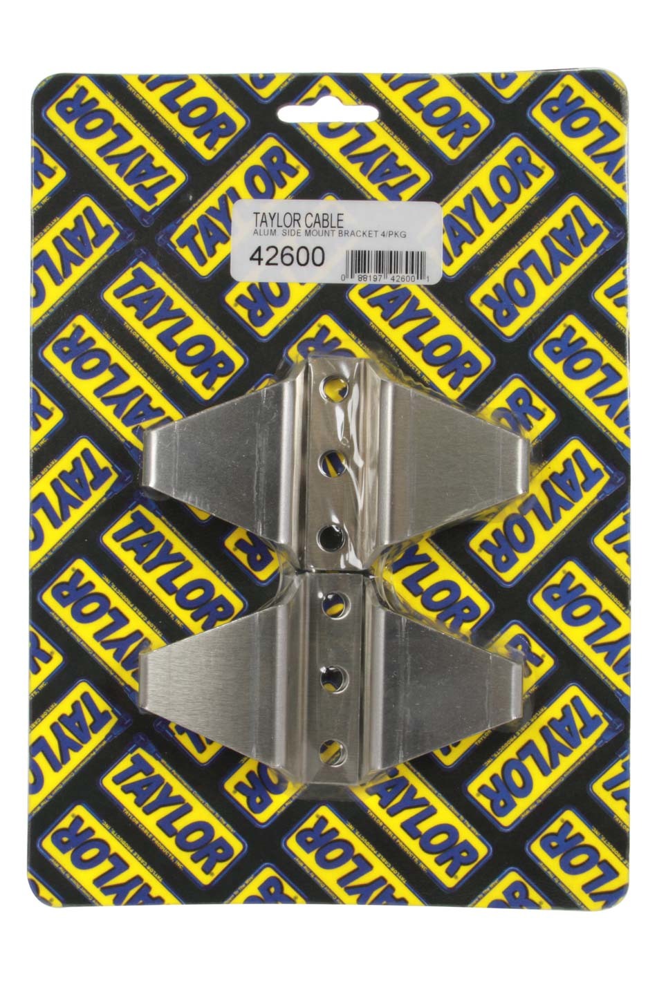 Alum Side Mount Bracket (4pk) Wire Looms Taylor Cable
