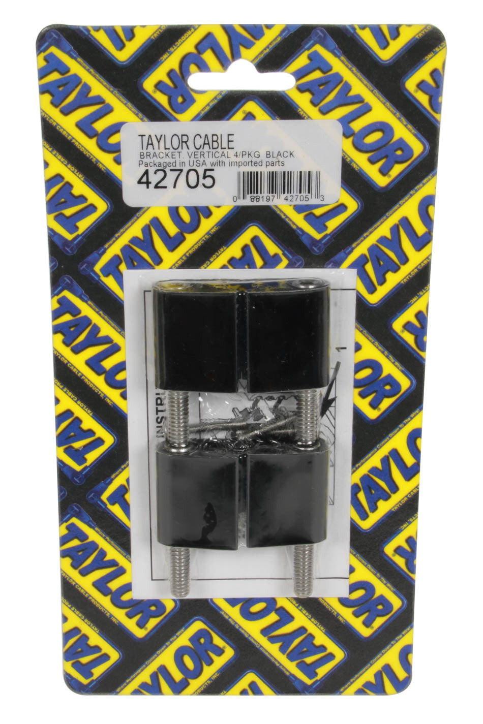 Wire Separator Mntg Kit Vertical 4pcs Wire Looms Taylor Cable