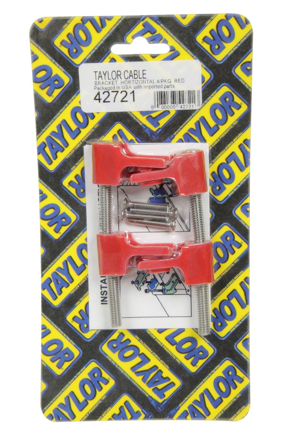 Wire Separator Mntg Kit Horizontal 4pcs Wire Looms Taylor Cable