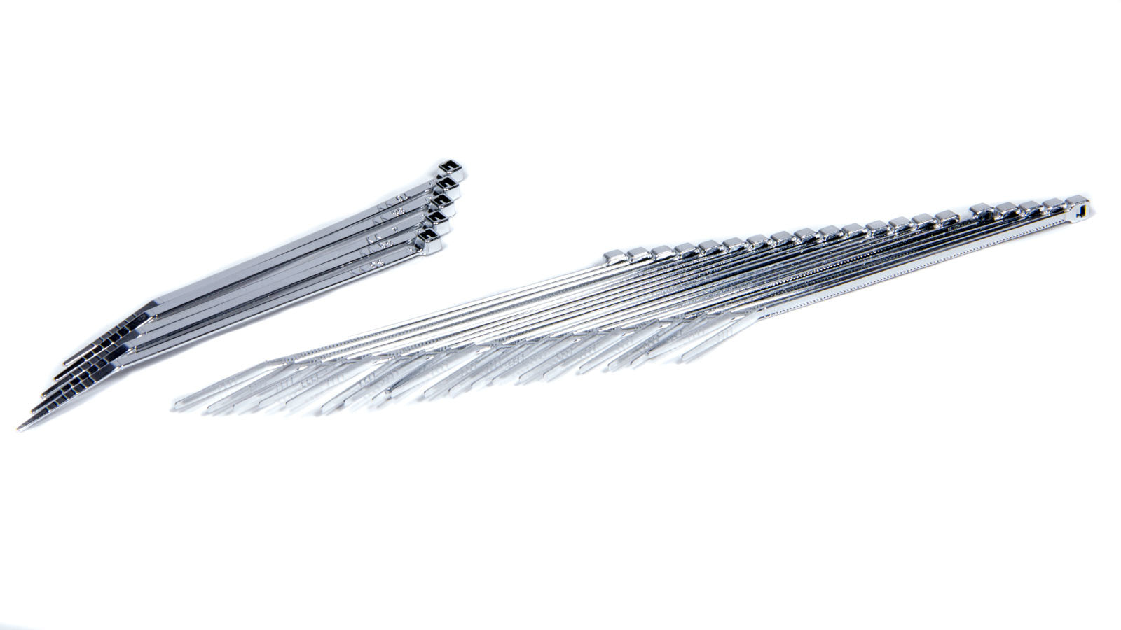 4in Chrome Plated Wire Ties (25pk) Zip Ties Taylor Cable