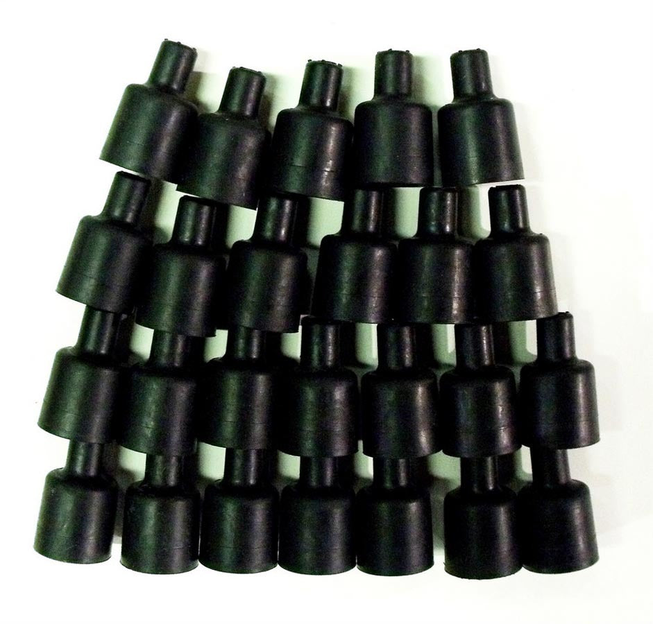 Coil Wire Boot - 180-Deg 25pk - Black Spark Plug Boots Taylor Cable