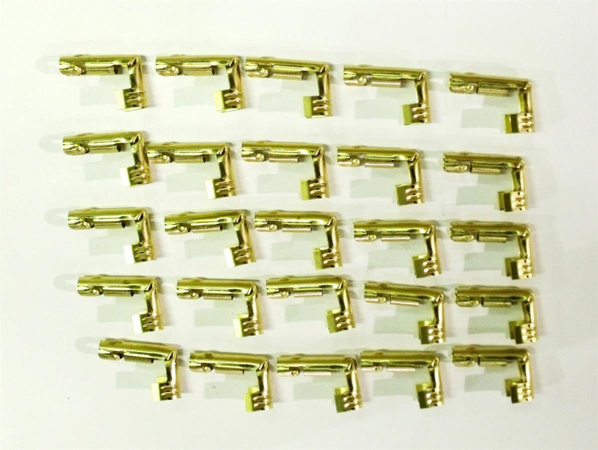 Plug Wire Terminals 25pk 90-Degree Socket Style Spark Plug Wire Terminals Taylor Cable