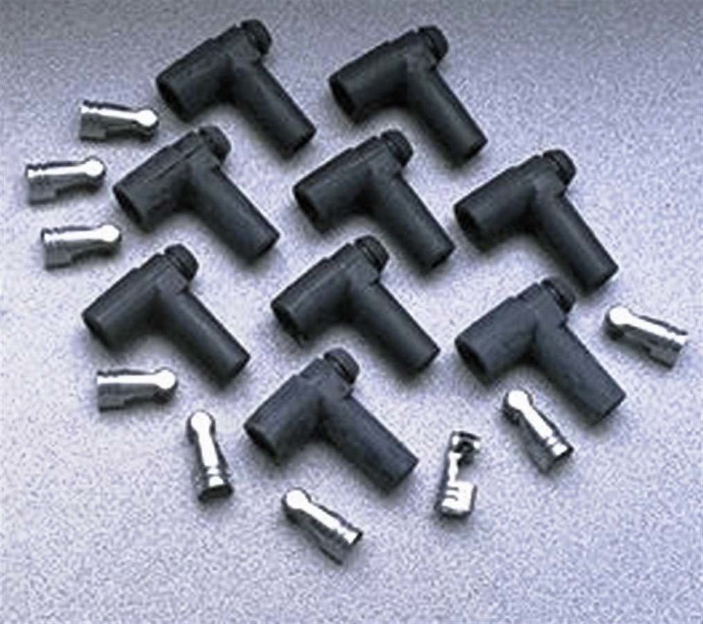 GM HEI 90 Degree Distributor Boot Kit Spark Plug Boots Taylor Cable