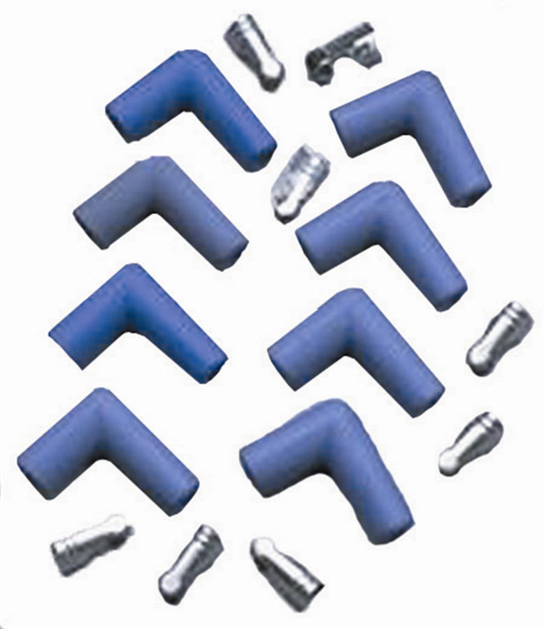 90 Deg. Spark Plug Boot TML Kit Blue Spark Plug Boots Taylor Cable