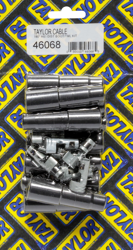 180 Degree HEI Boot & Terminal Lit Spark Plug Wire Terminals Taylor Cable