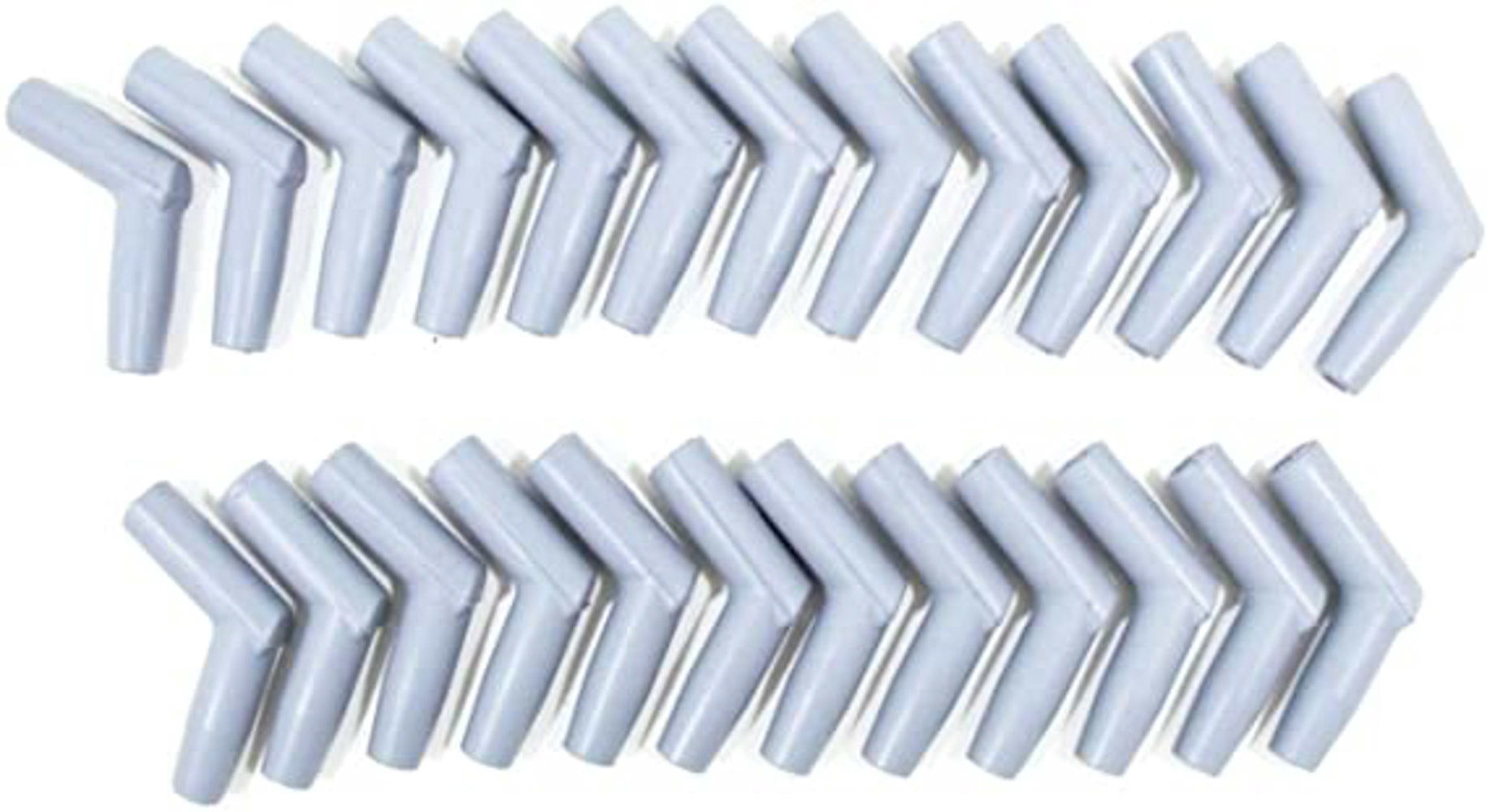 Spark Plugs Boots 25pk 115-Degree - Gray Spark Plug Boots Taylor Cable