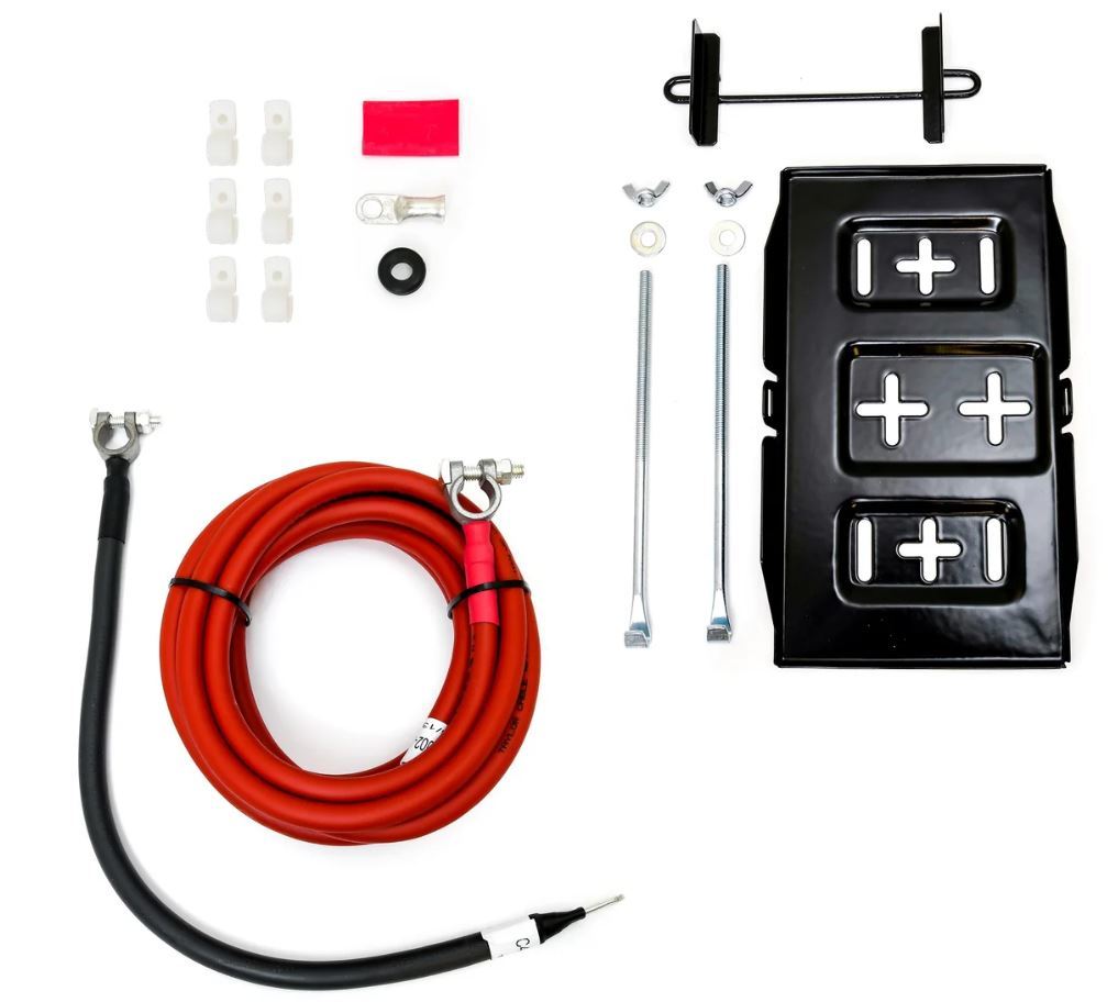 Trunk Mount Battery Kit 16'OF CABLE-NO BOX Battery Relocation Kits Taylor Cable