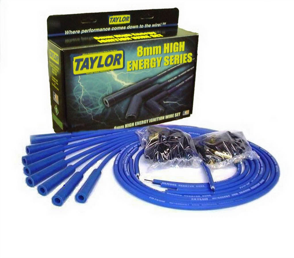 8mm 180deg.Uni.Res.Core Spark Plug Wires Taylor Cable