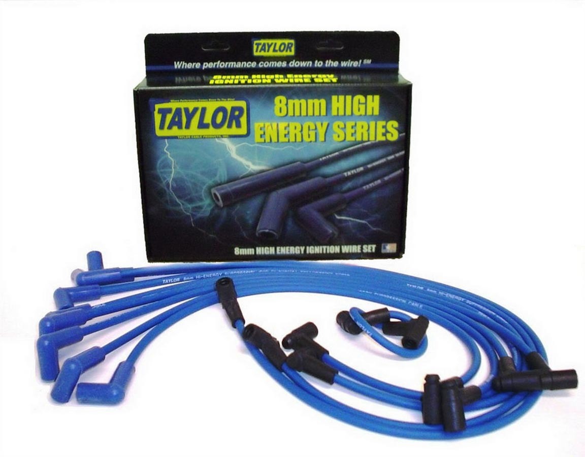 8mm Hi-Energy Custom Fit Spark Plug Wires Taylor Cable