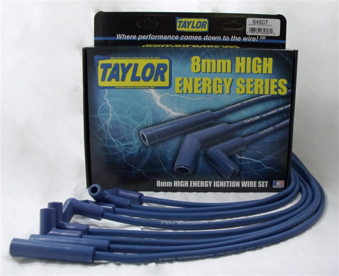 8mm Hi-Energy Custom Fit Spark Plug Wires Taylor Cable
